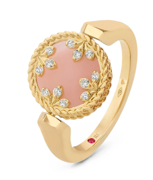 18kt yellow gold diamonds ring