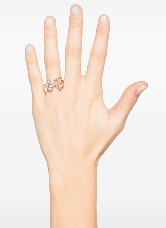 18K rose gold Venetian Princess multi-stone ring