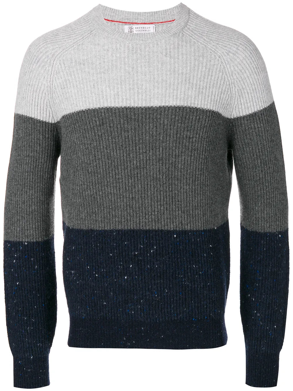 striped knitted sweater