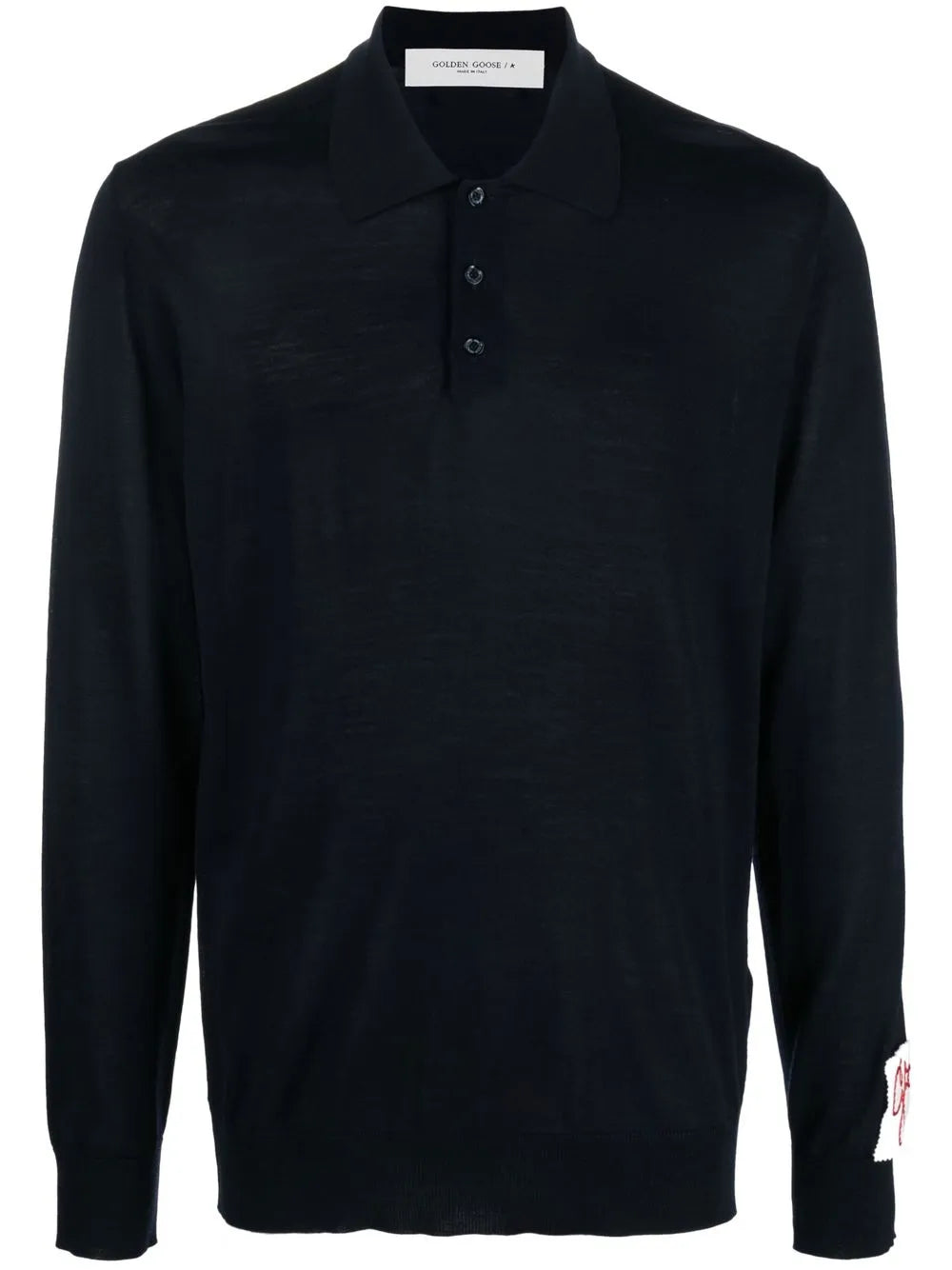 virgin wool polo shirt