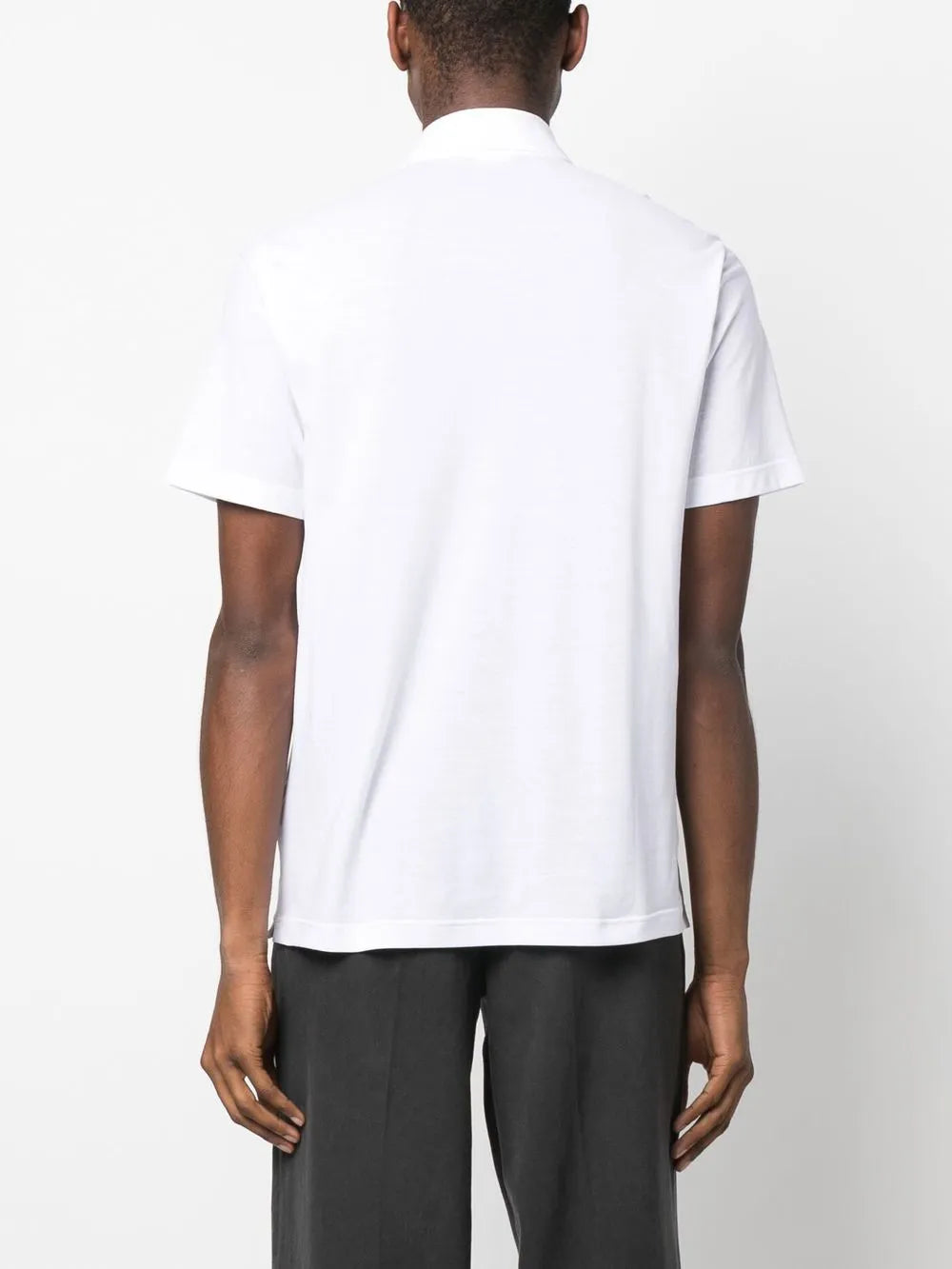 short-sleeved polo shirt