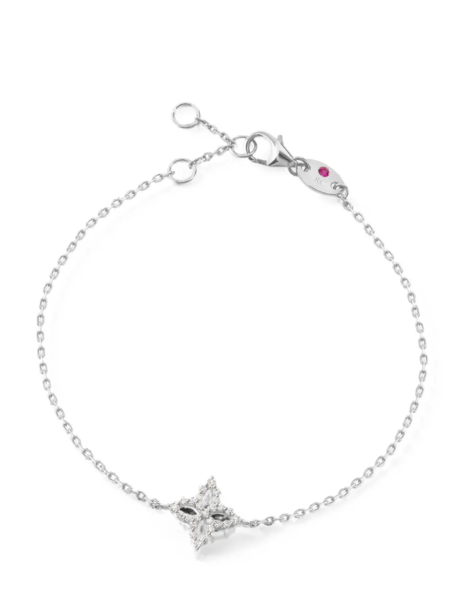 18kt white gold diamonds bracelet