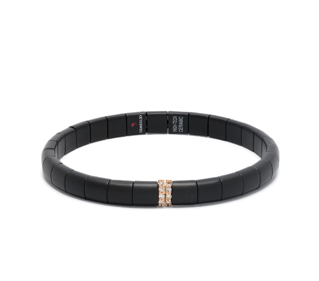 18kt rose gold diamond bracelet