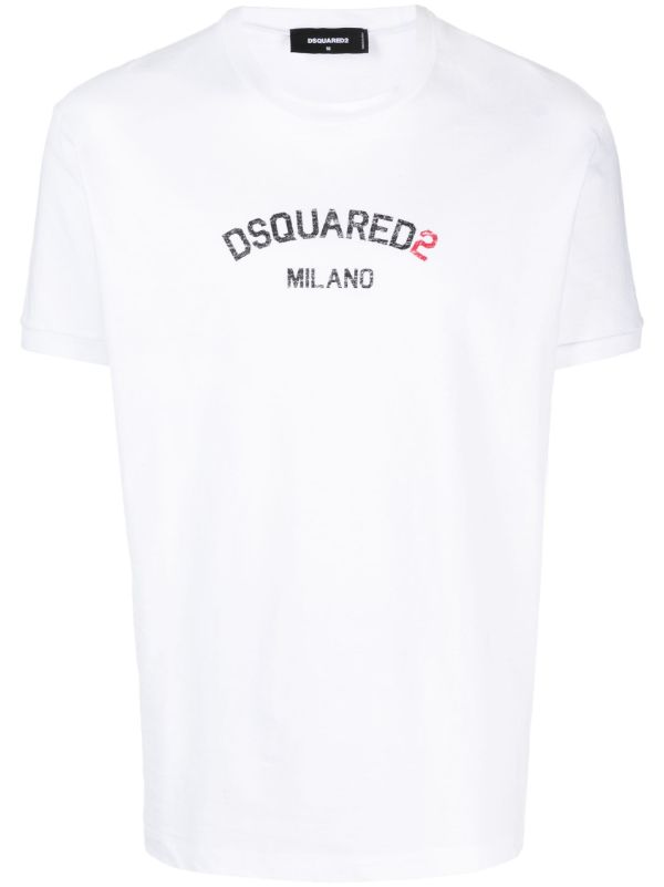 logo-print cotton T-shirt