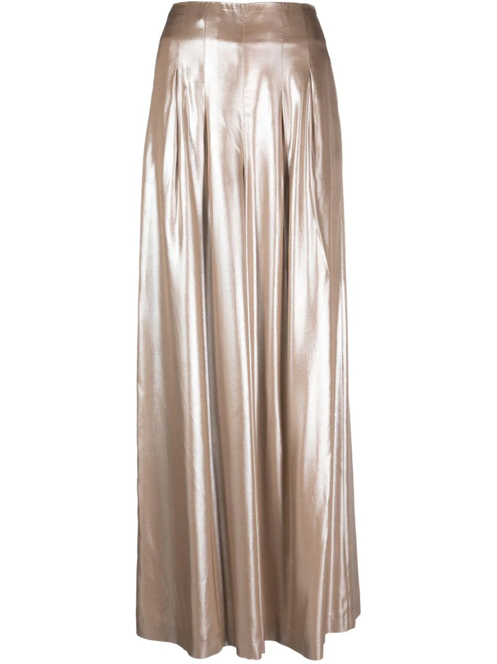 pleat-detailing palazzo trousers