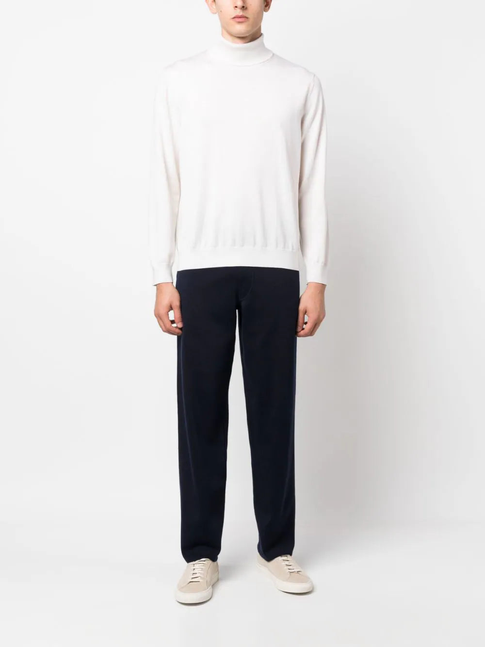 drawstring-fastening track pants