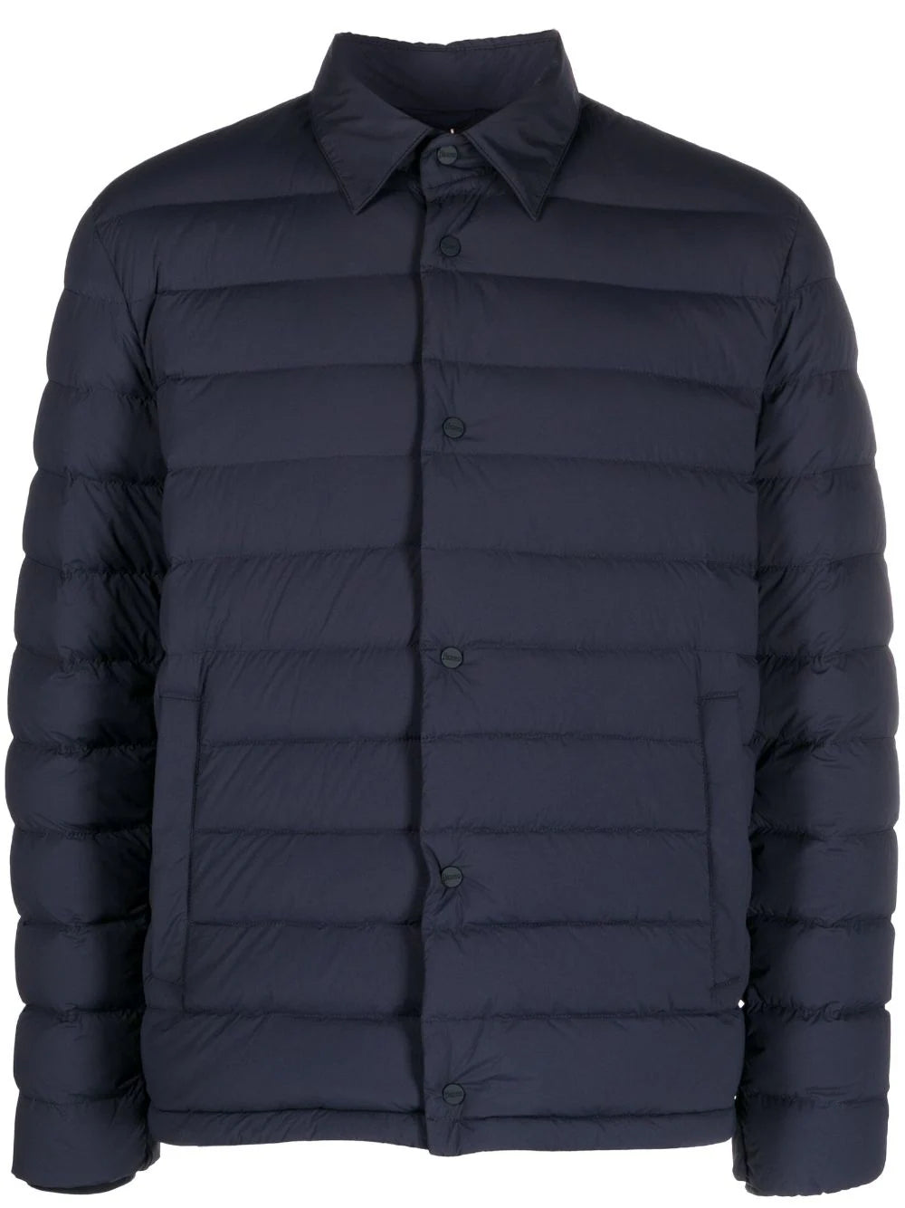 padded down-feather jacket