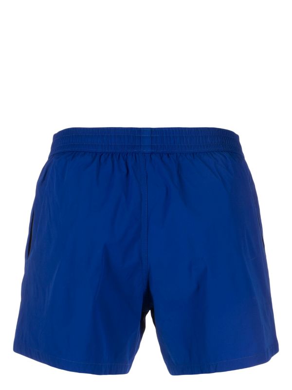 shorts de playa con logo estampado