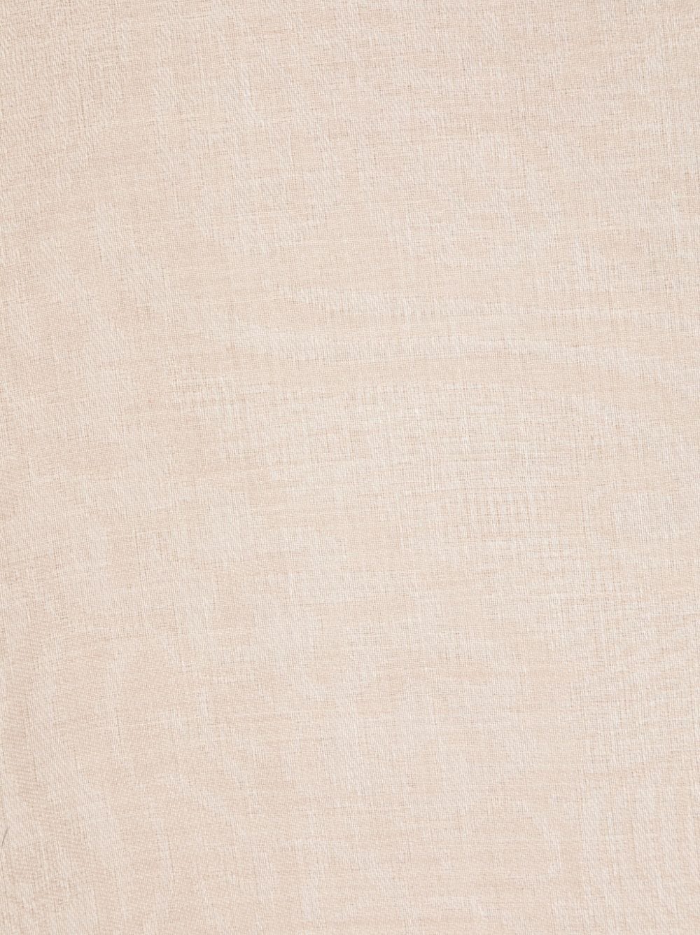 rectangular fringed scarf