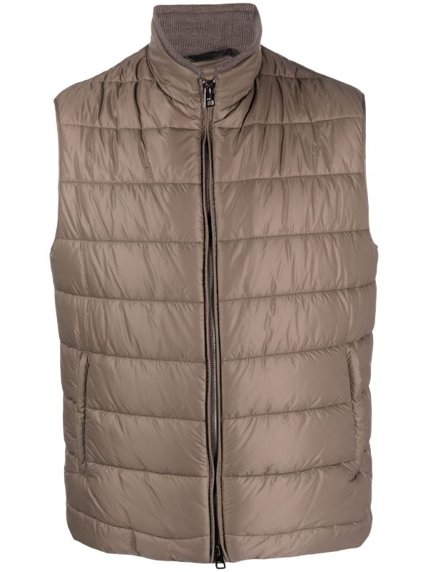 padded sleeveless gilet