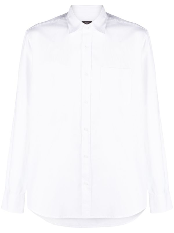 long-sleeve cotton shirt