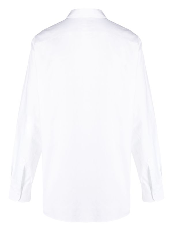 long-sleeve cotton shirt