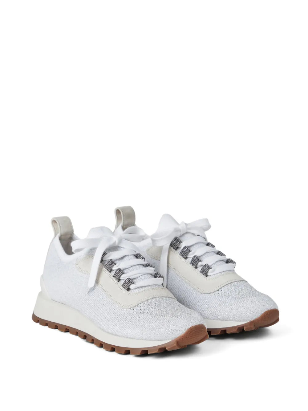 knitted low-top sneakers
