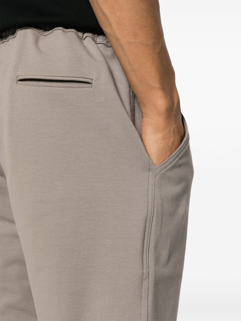 mid-rise track shorts