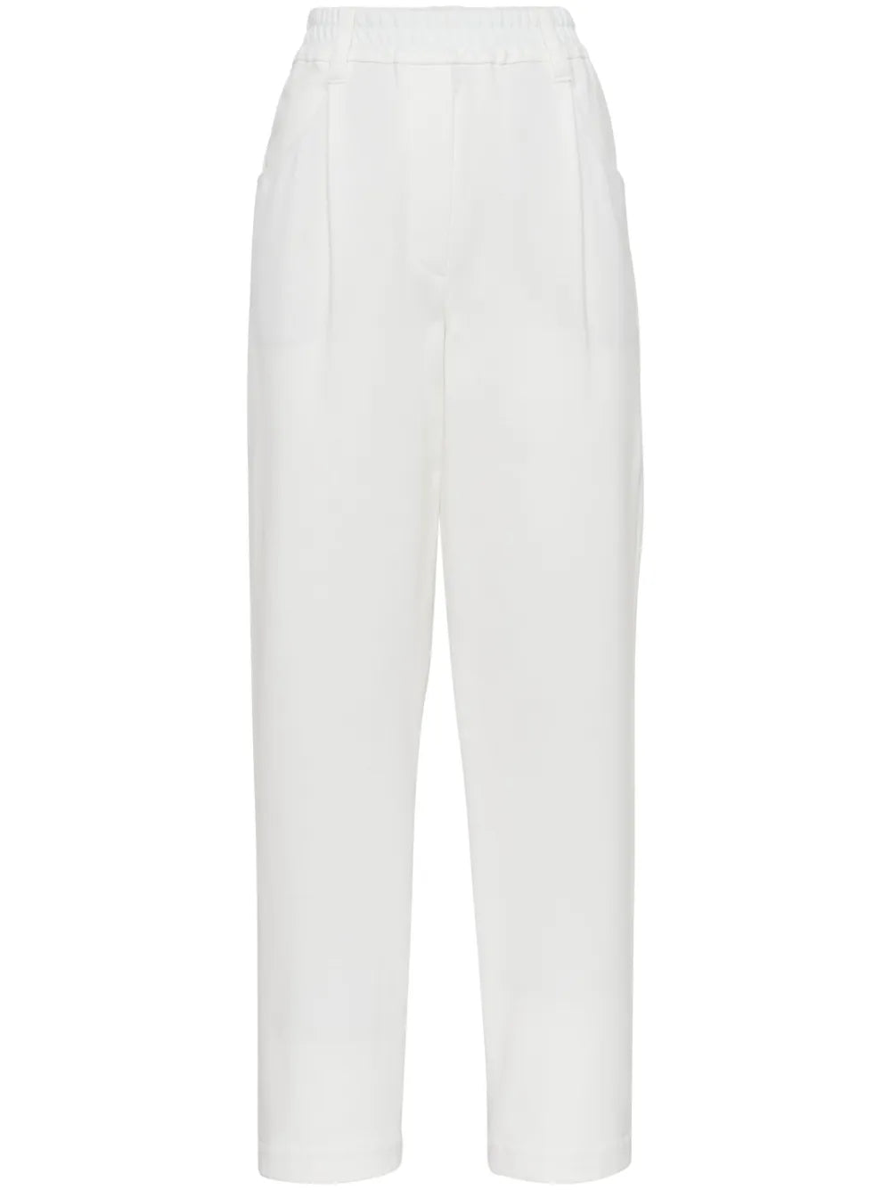 tapered cropped trousers