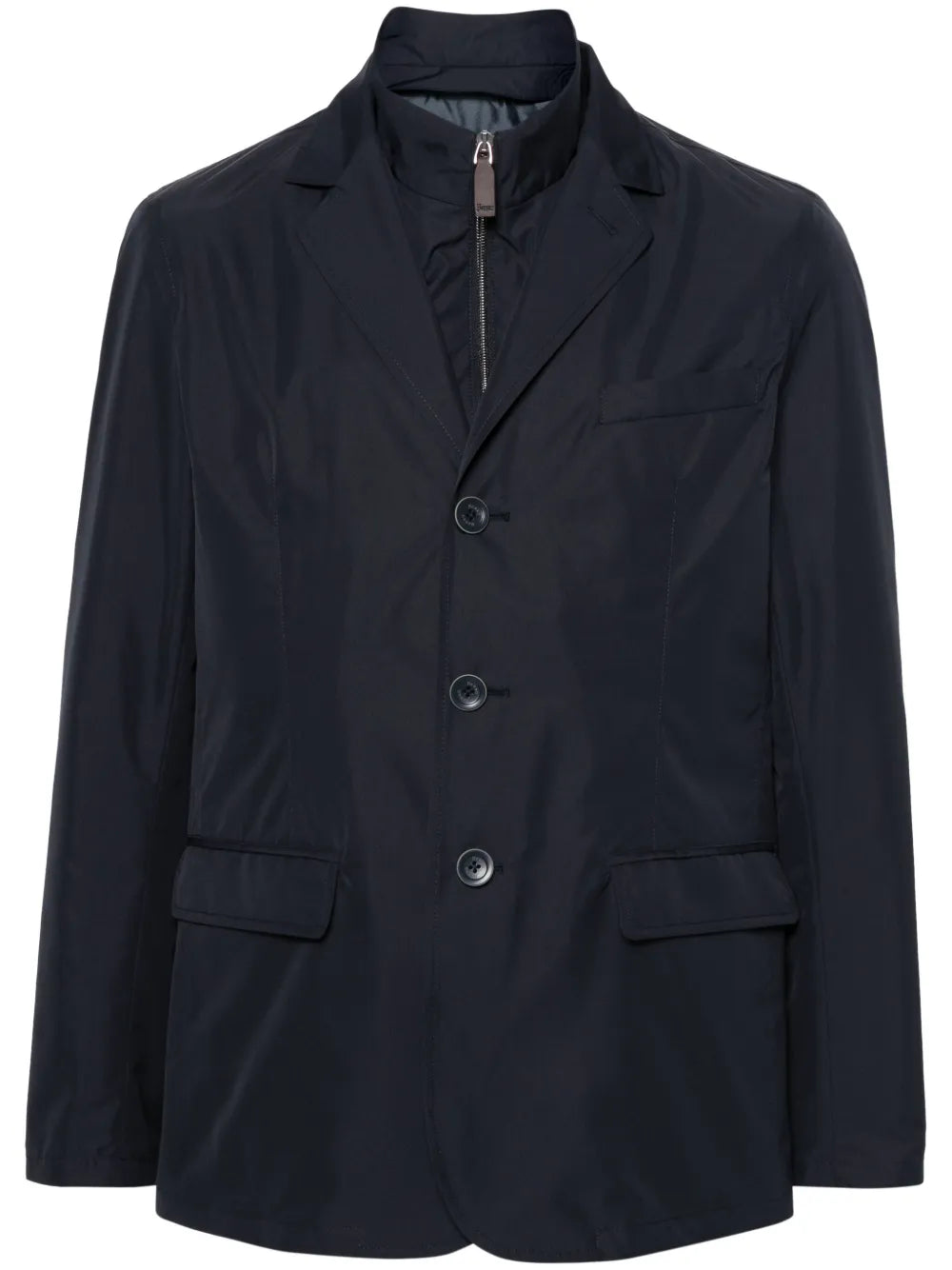 Byron layered single-breasted blazer