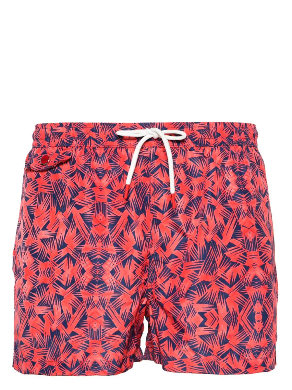 graphic-print swim shorts