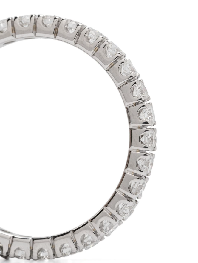 18kt white gold diamonds ring