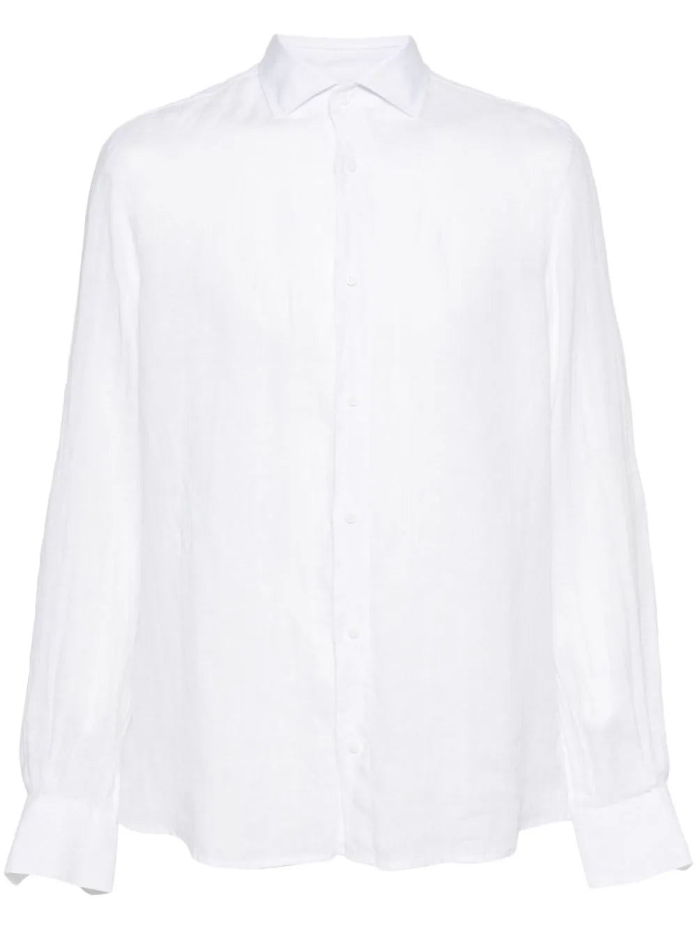 camisa de lino de manga larga