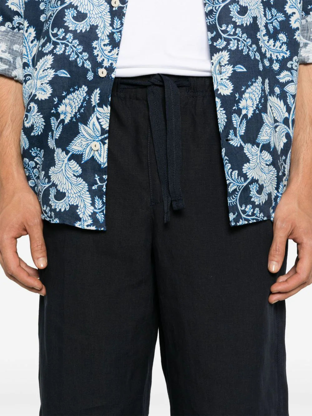 Lex linen tapered trousers