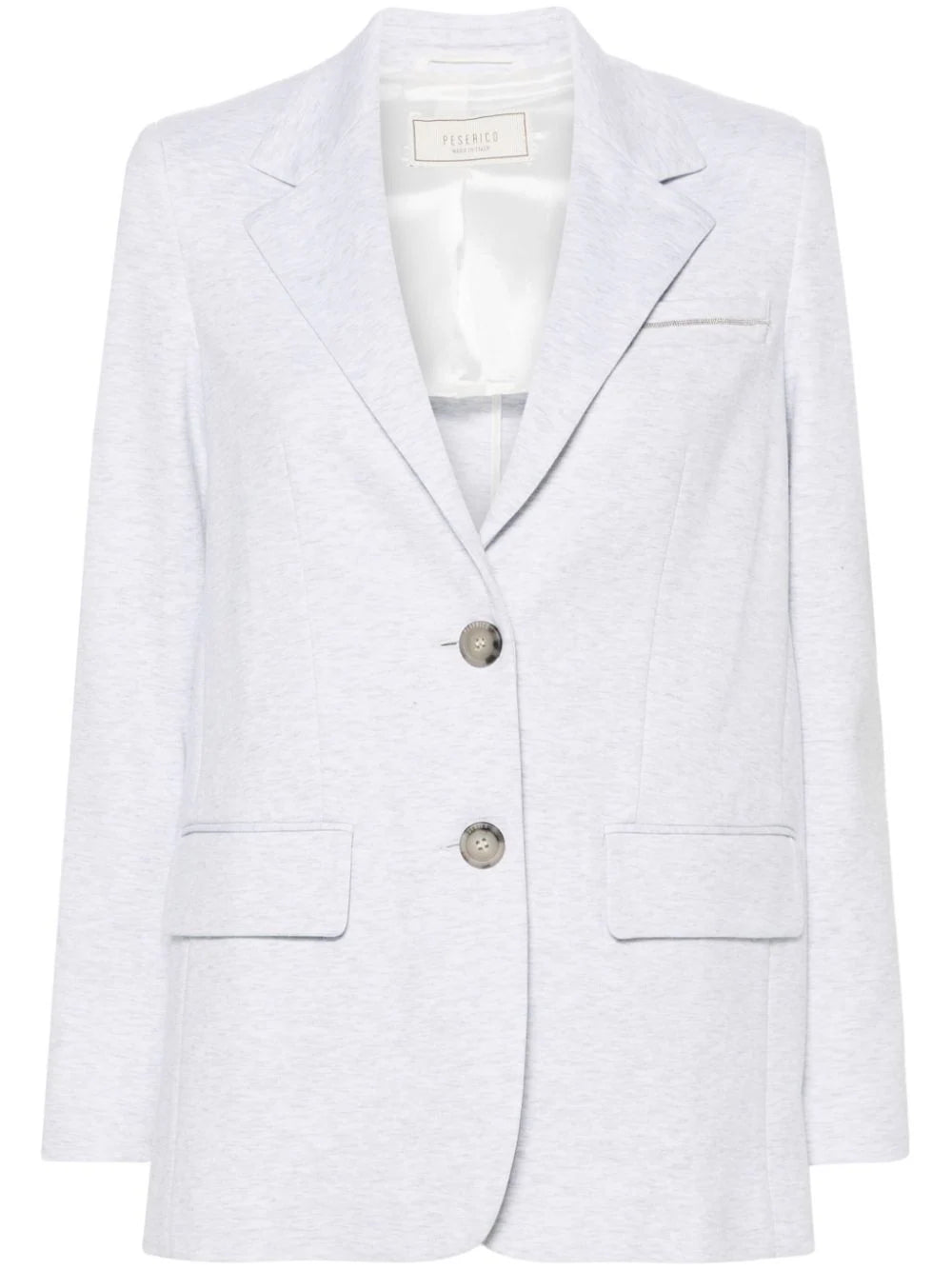 single-breasted blazer