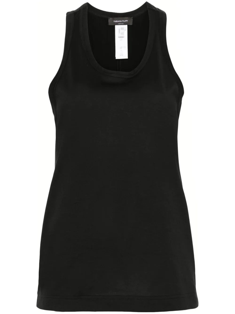 contrast-panel tank top