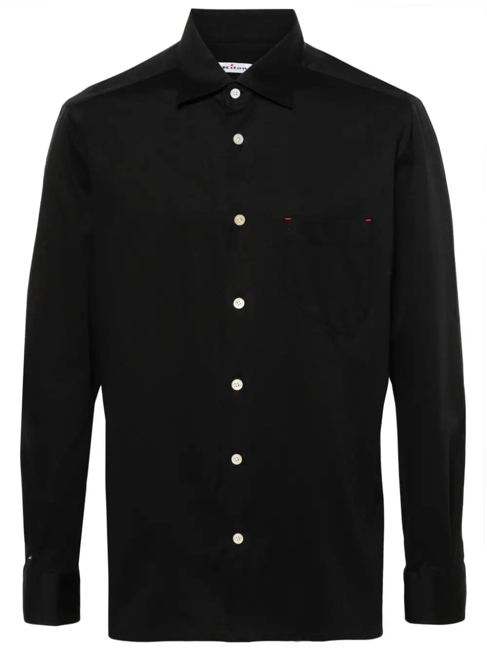 classic-collar cotton shirt