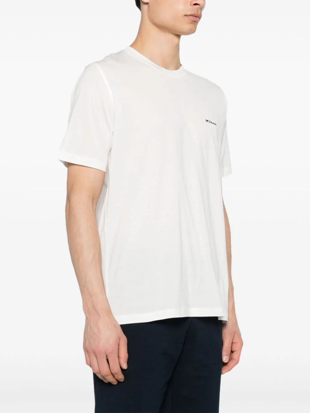 embroidered-logo cotton T-shirt