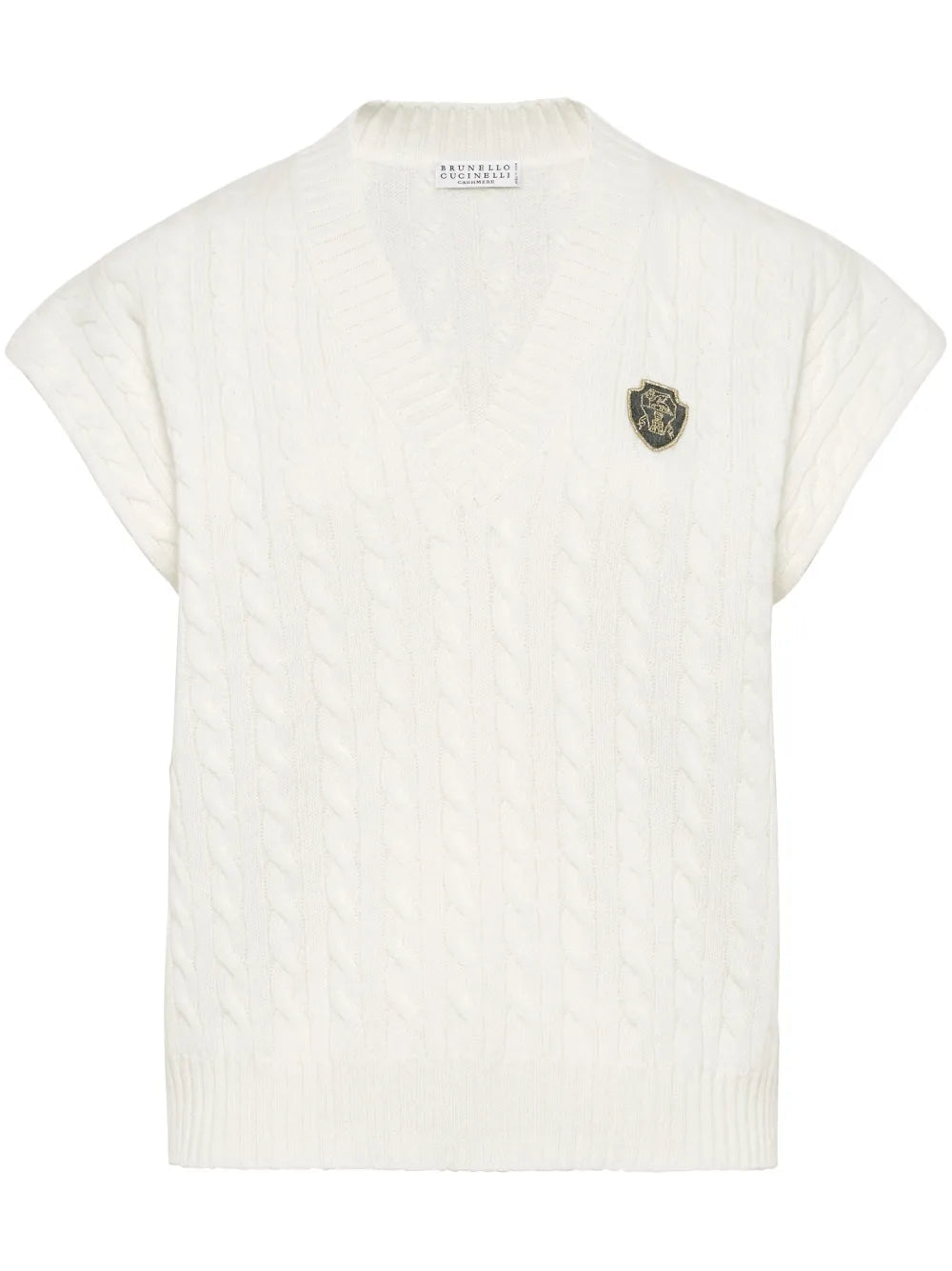 logo-patch vest