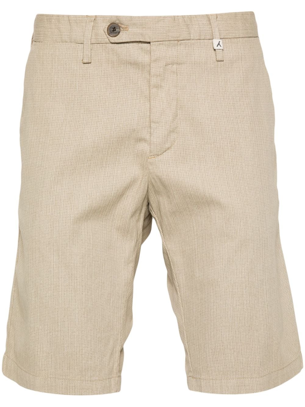 checked bermuda shorts