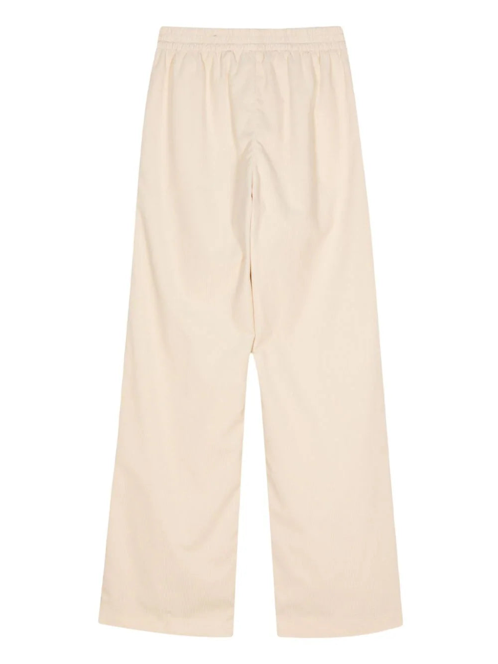 wide-leg corduroy trousers