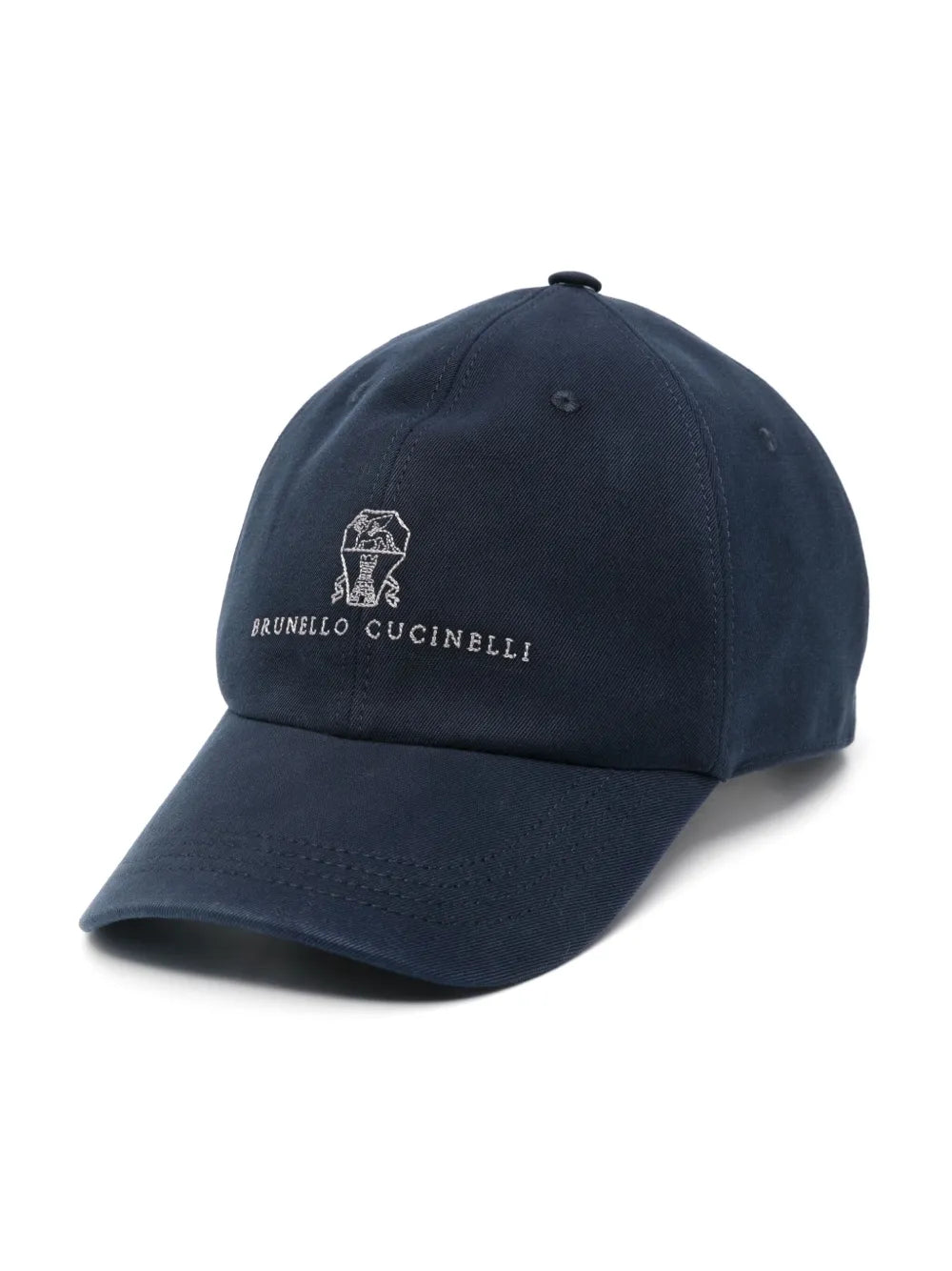 logo-embroidered baseball cap