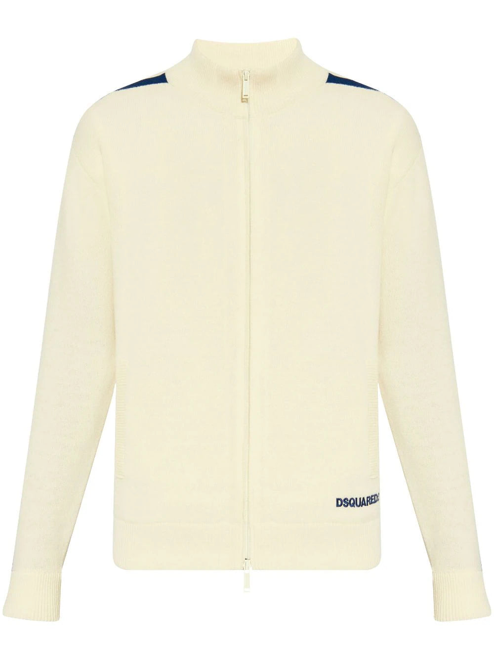 stripe-detailing jumper