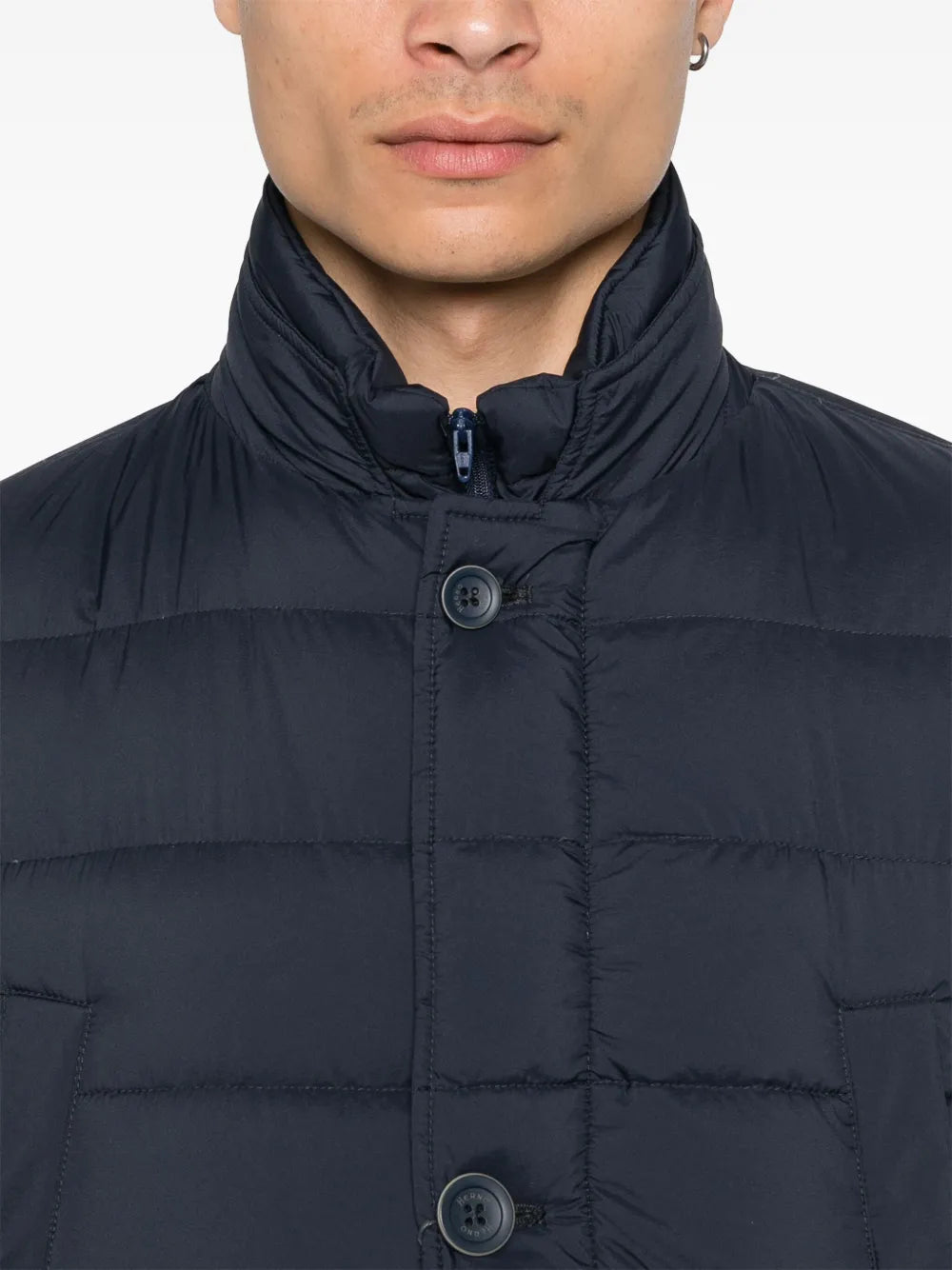 Goose down coat