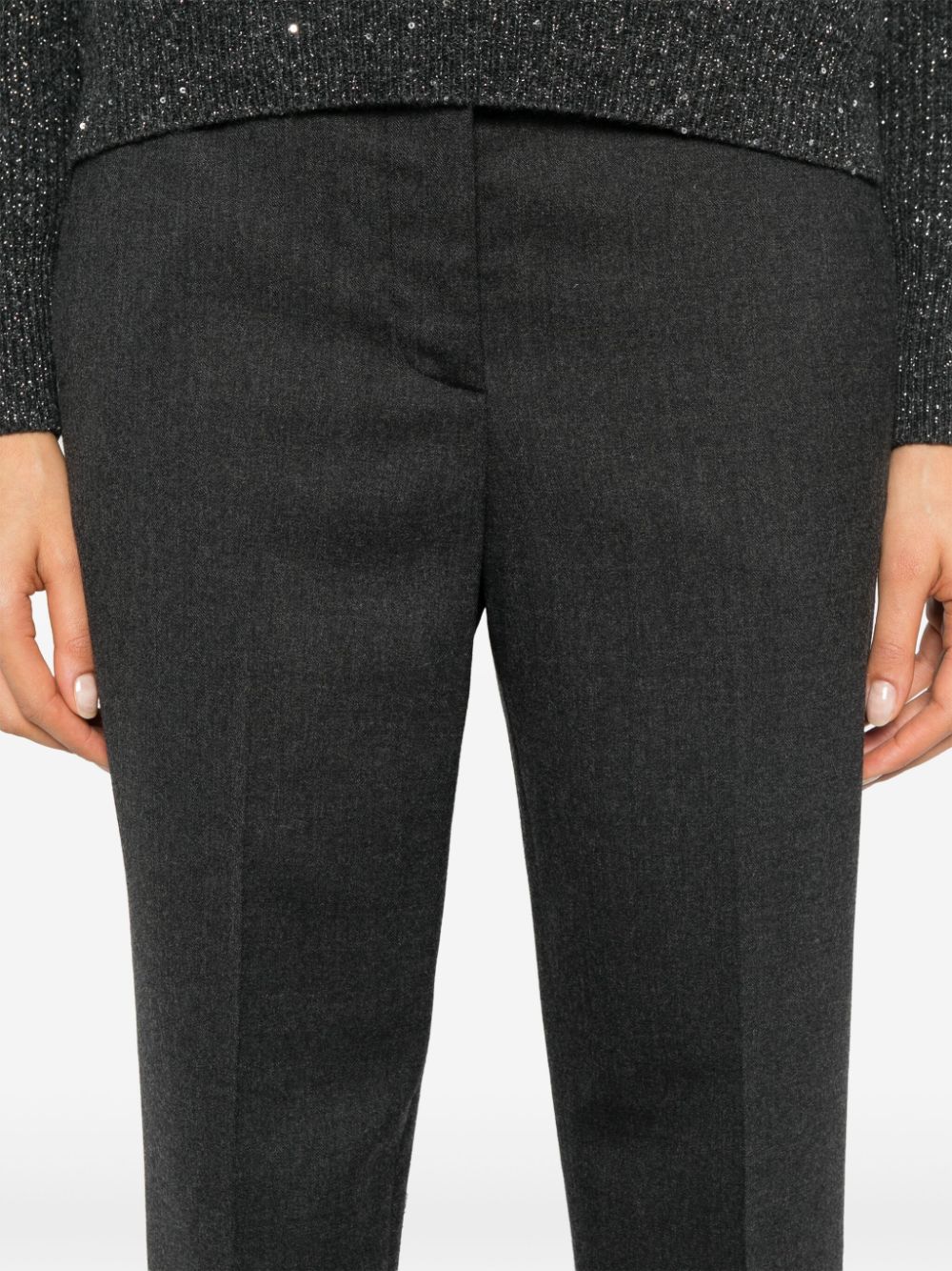 Pantalones con ribete de Punto Luce 