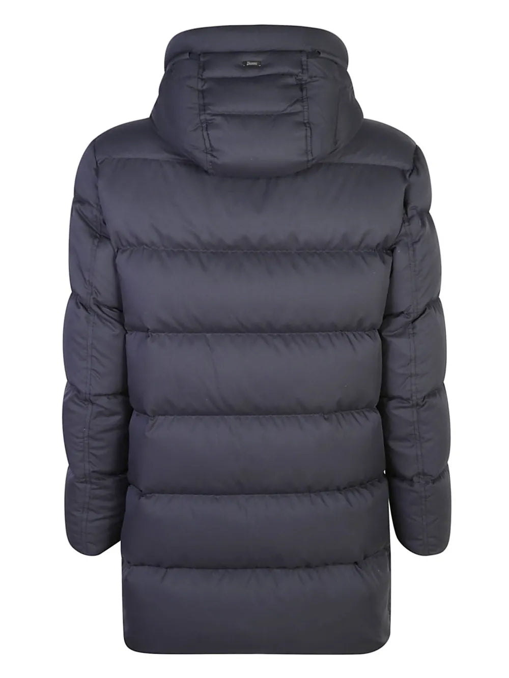 logo-plaque padded jacket