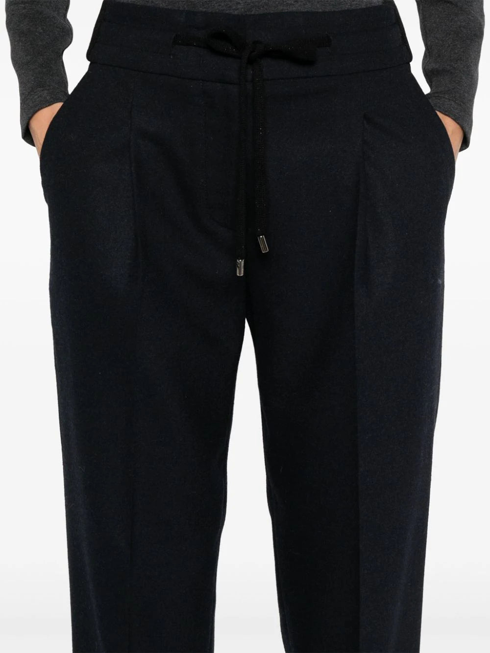 flannel trousers