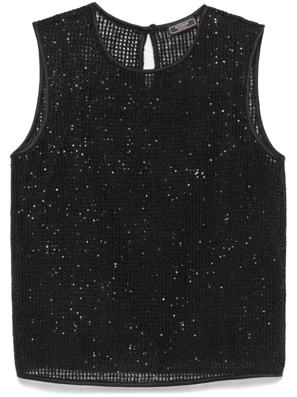 open-knit top