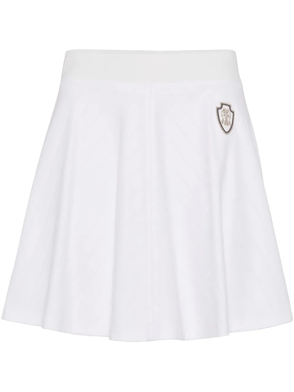 cotton pleated skirt