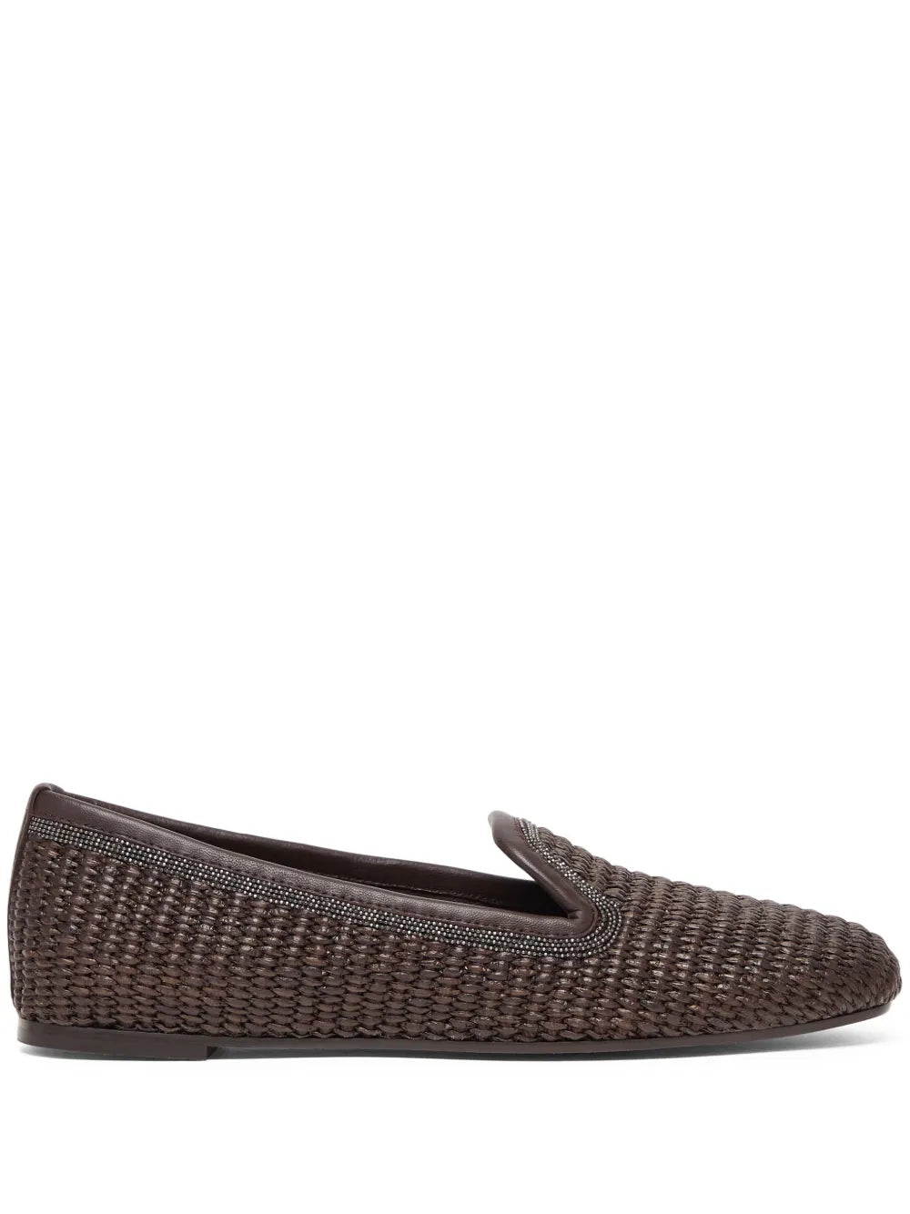 slippers con diseño entretejido