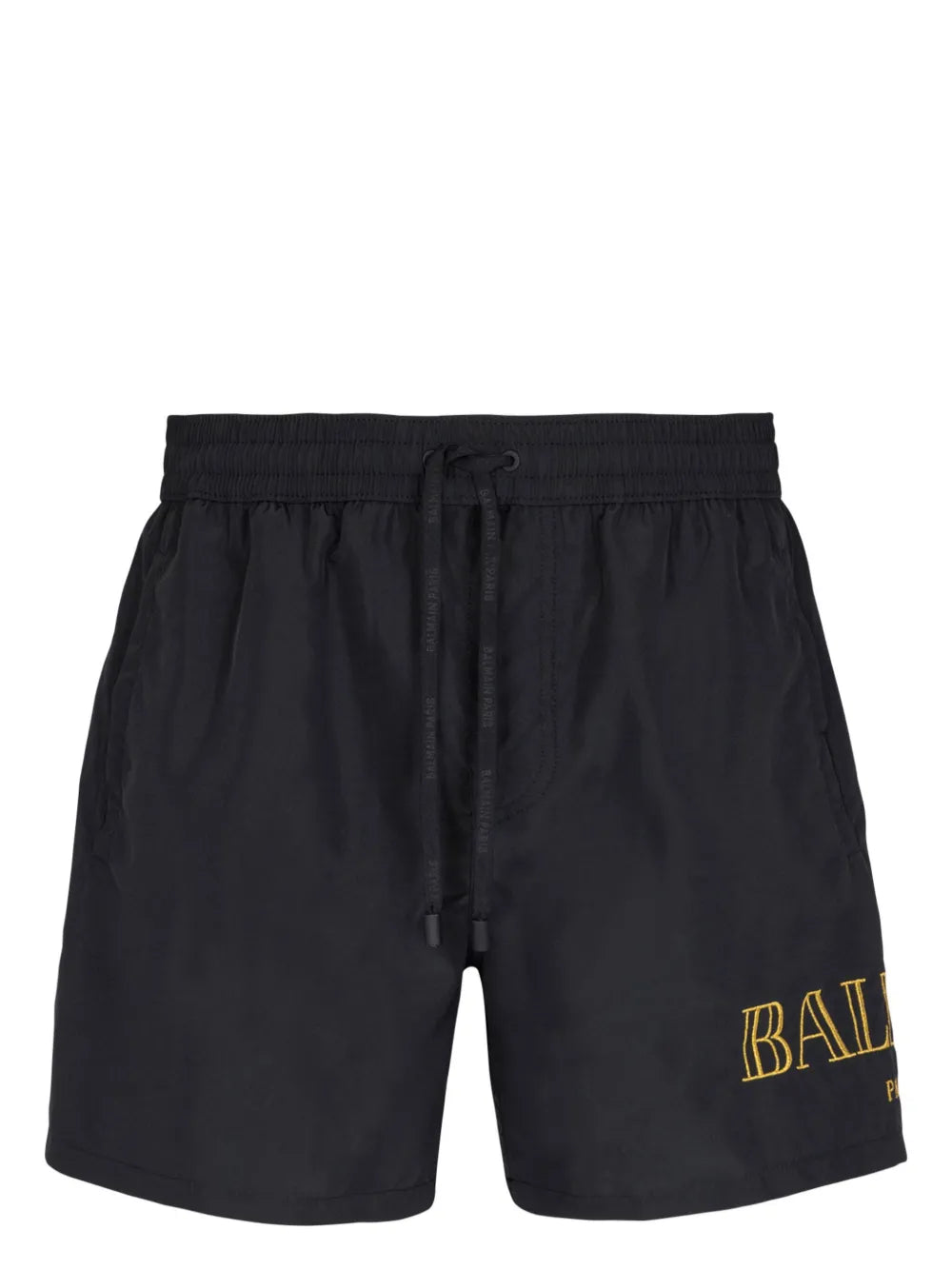 logo-embroidered swim shorts