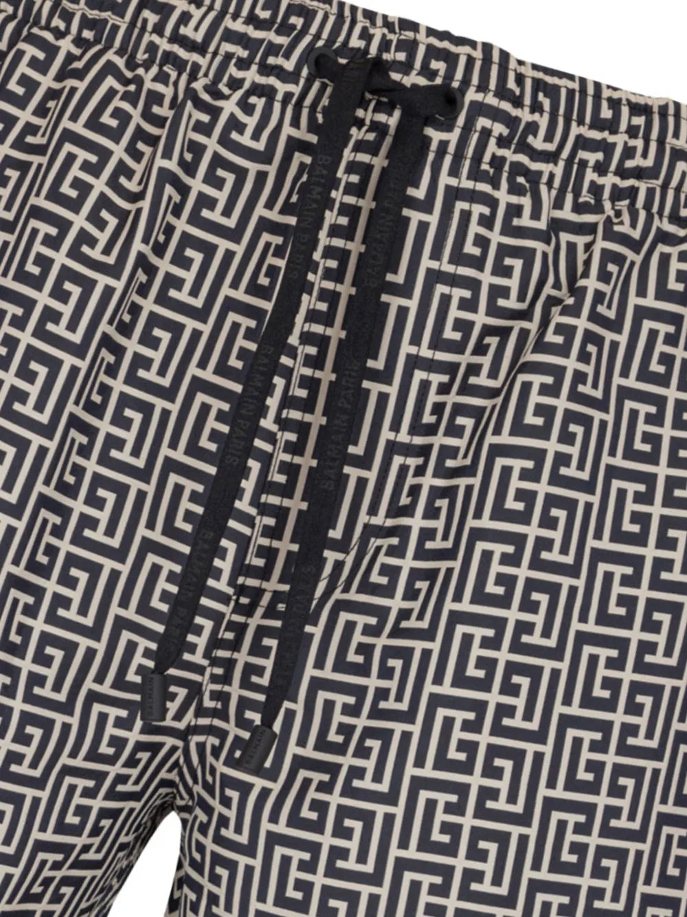 PB Labyrinth-print swim shorts