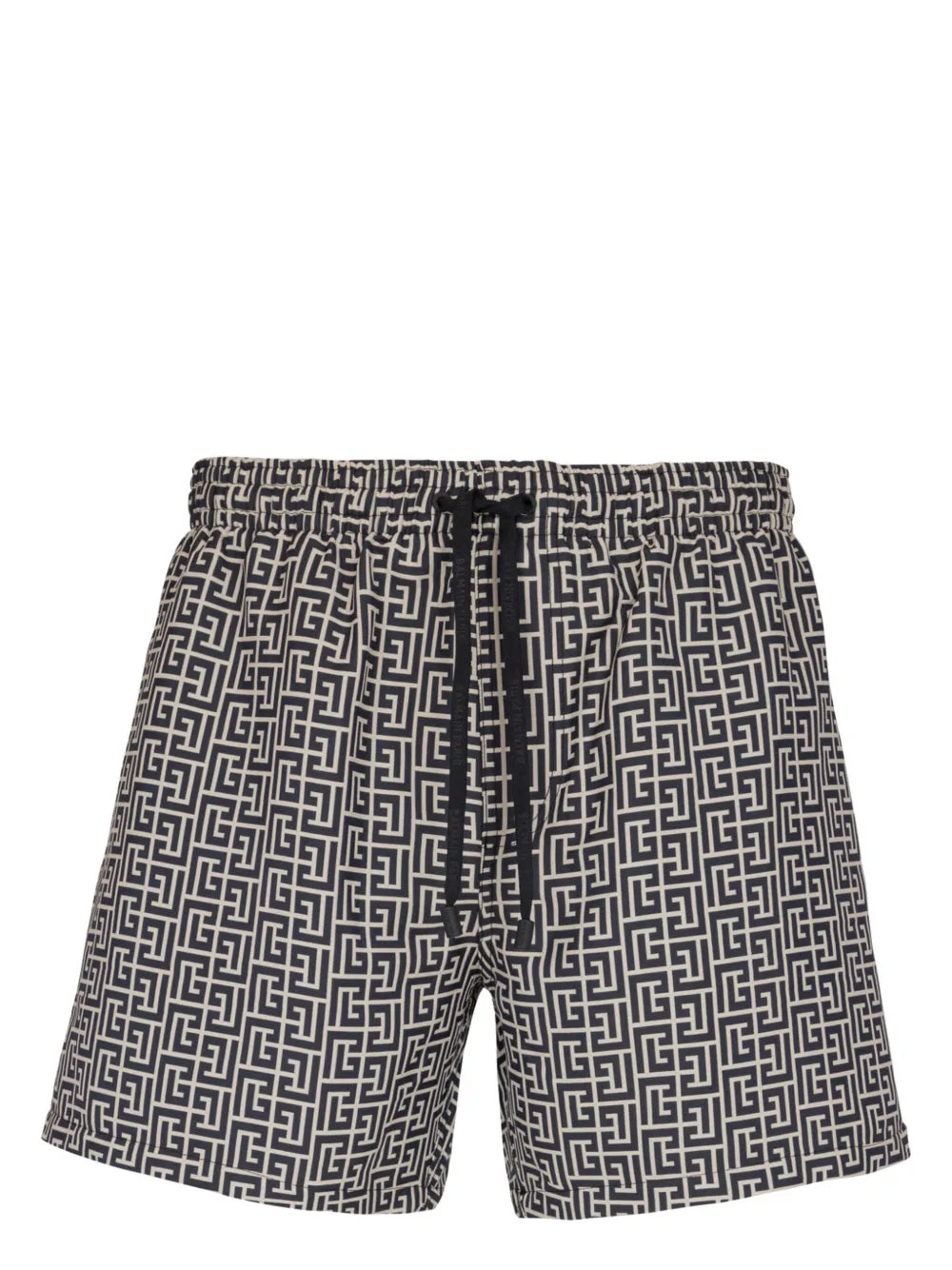PB Labyrinth-print swim shorts