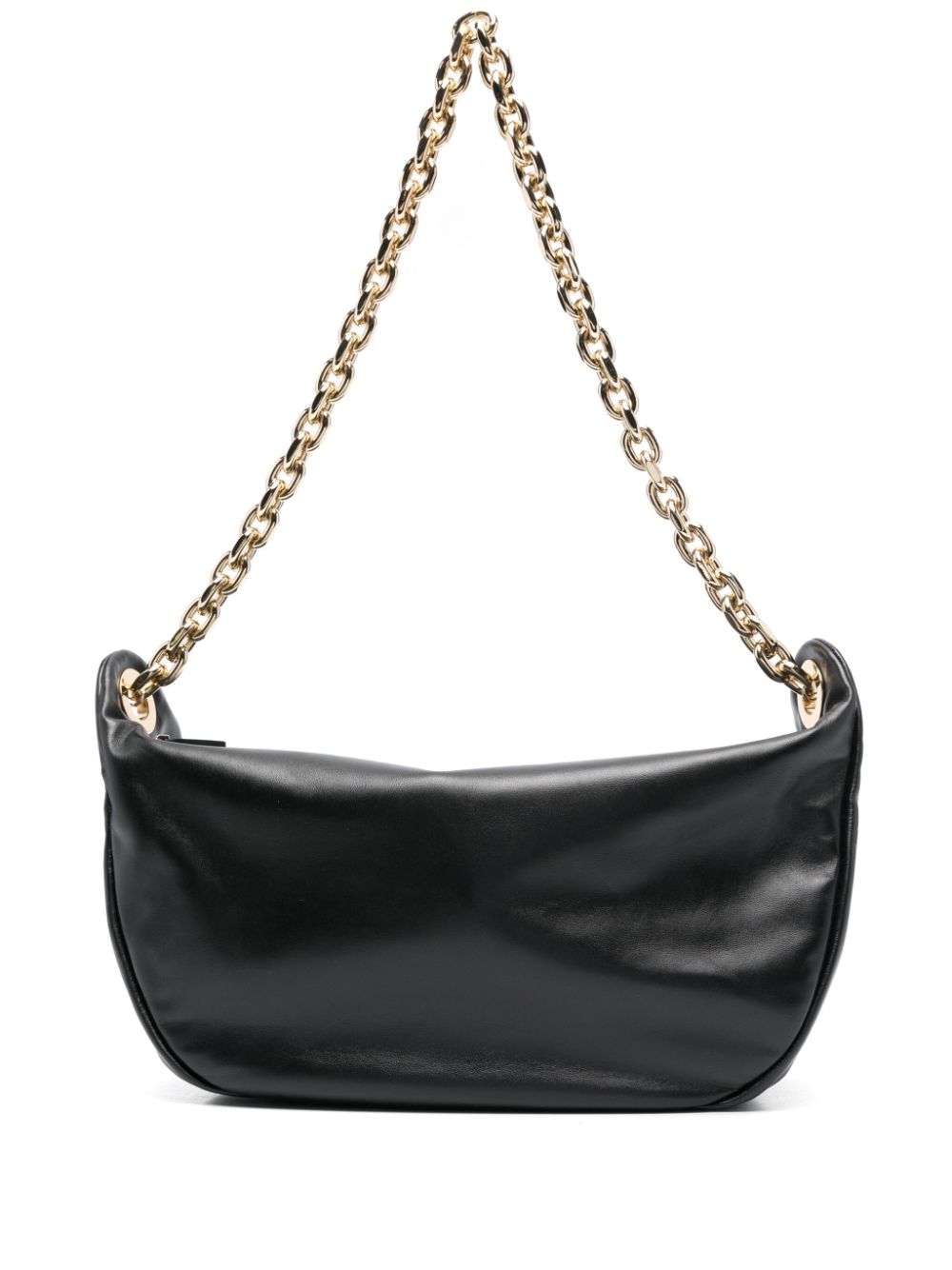 eyelet-detail mini leather tote bag