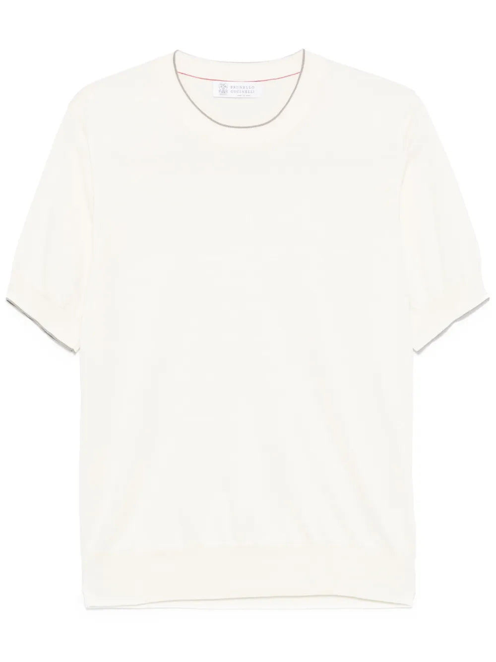 fine-knit T-shirt