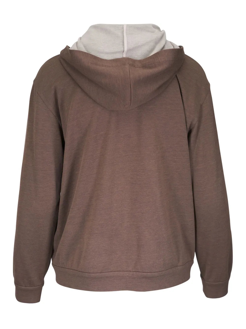 hooded cardigan