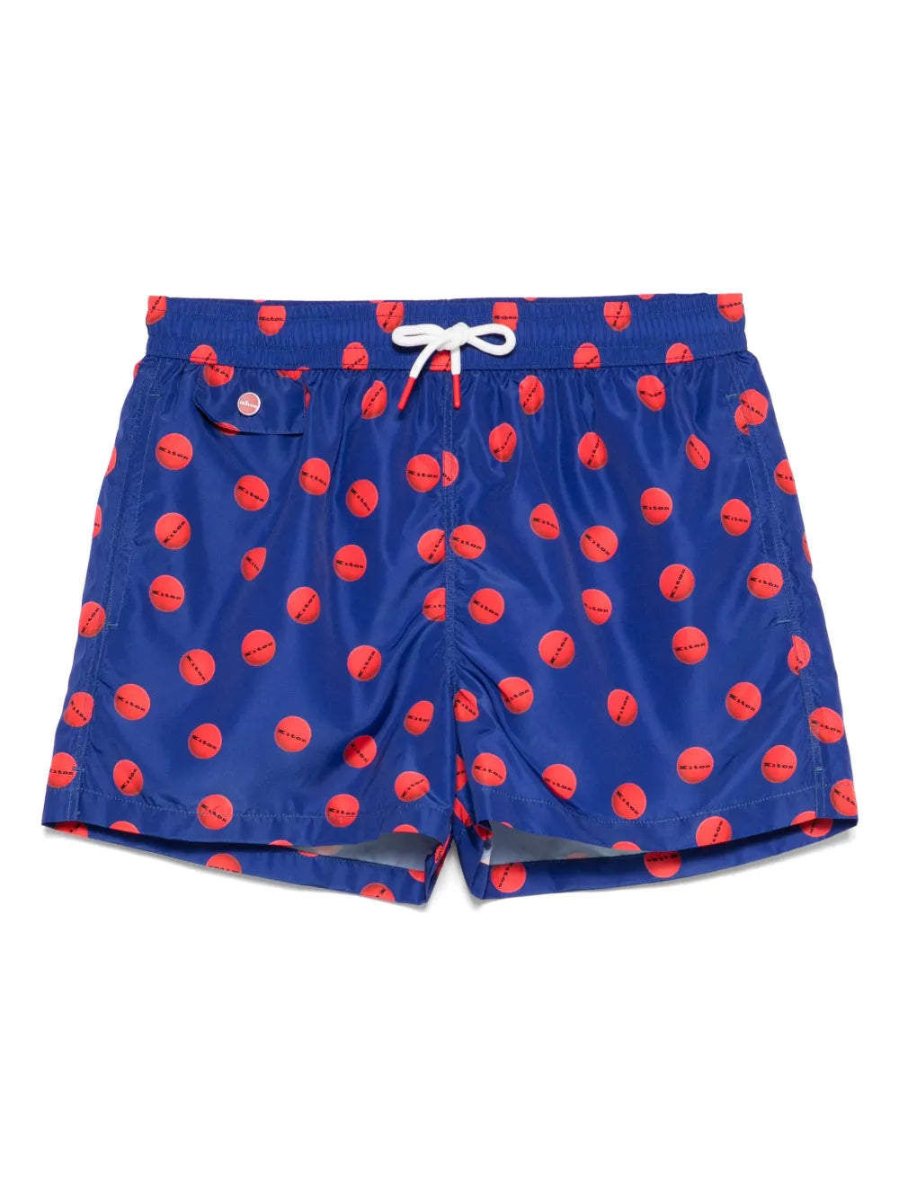 logo-print swim shorts