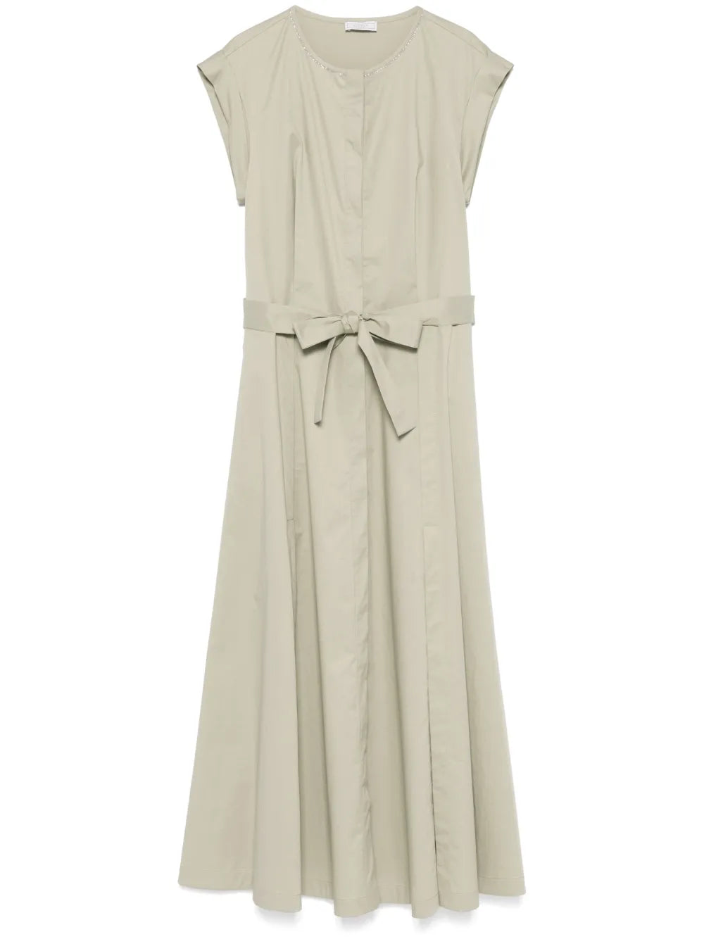belted shirt dress