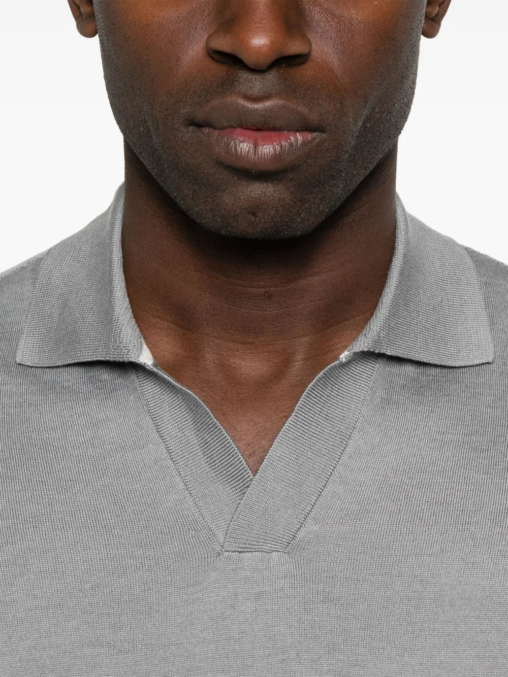 camiseta de punto fino
