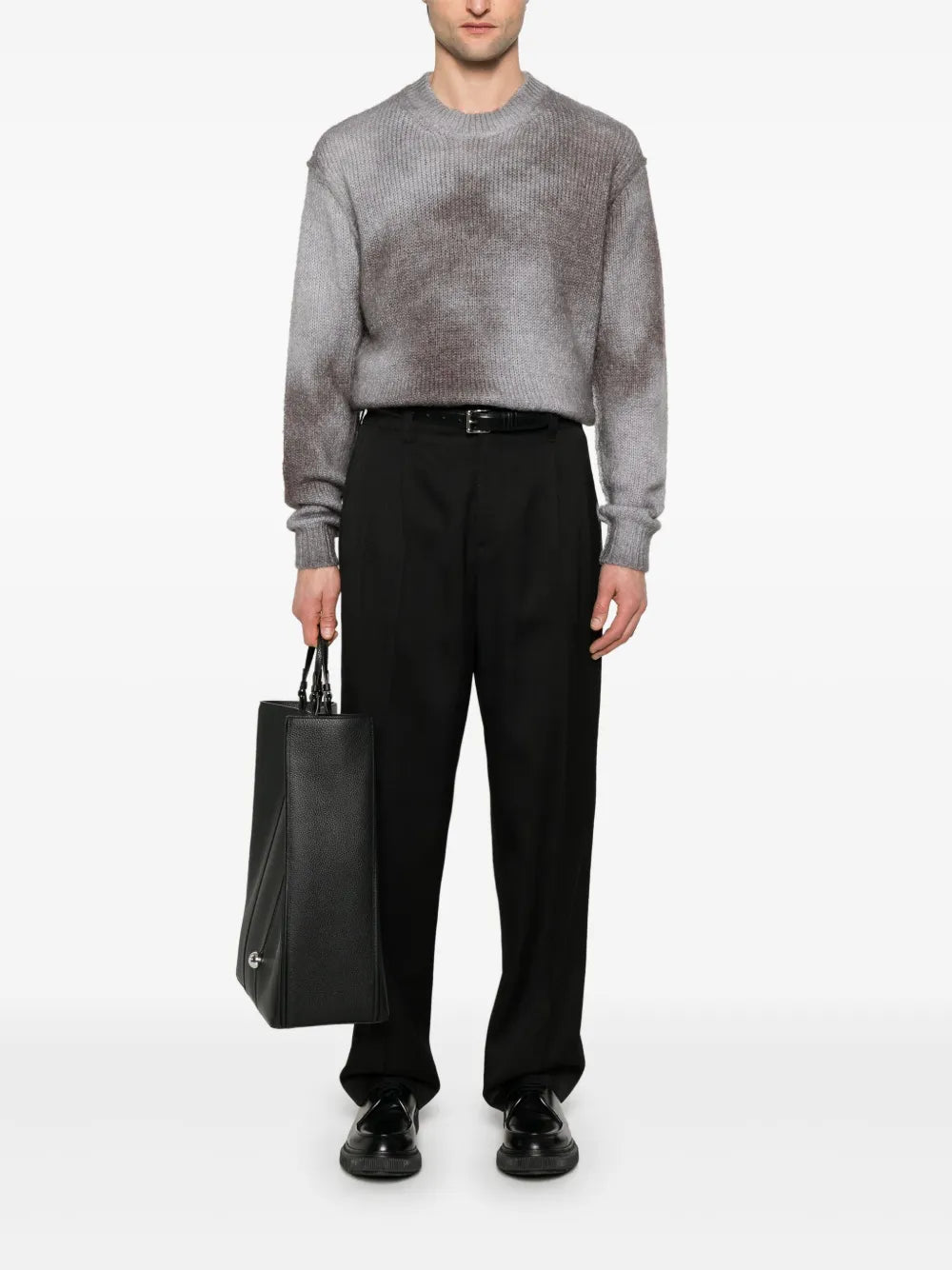 virgin wool trousers